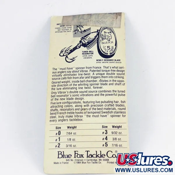  Blue Fox Super Vibrax 3, , 8 г, блешня оберталка (вертушка) #2848