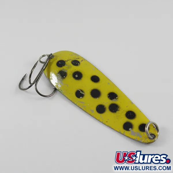 Worth Chippewa, чорний/жовтий/нікель, 19 г, блесна коливалка (колебалка) #2866