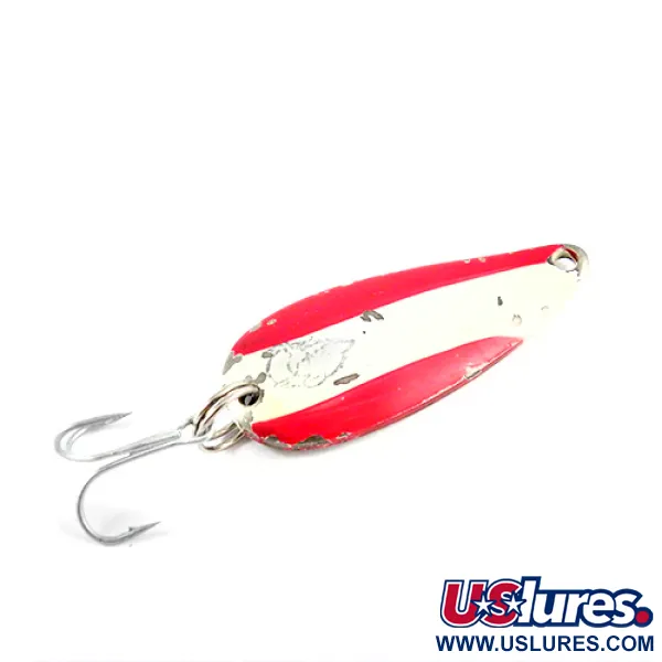 Eppinger Dardevle Spinnie, червоний/білий/нікель, 9 г, блесна коливалка (колебалка) #2888