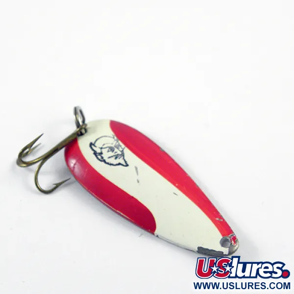 Eppinger Dardevle Spinnie, червоний/білий/нікель, 9 г, блесна коливалка (колебалка) #2893