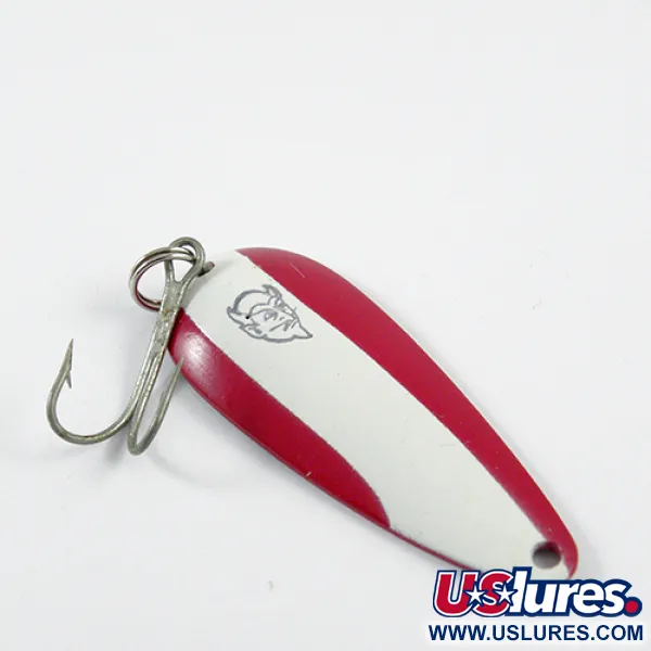 Eppinger Dardevle Imp, червоний/білий/нікель, 11 г, блесна коливалка (колебалка) #2894