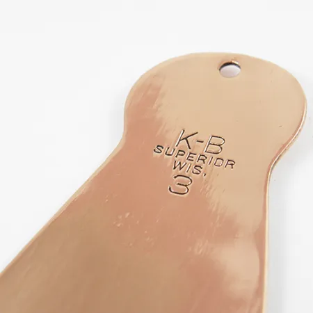 K-B Bait K-B Spoon 3, мідь, 25 г, блесна коливалка (колебалка) #2912