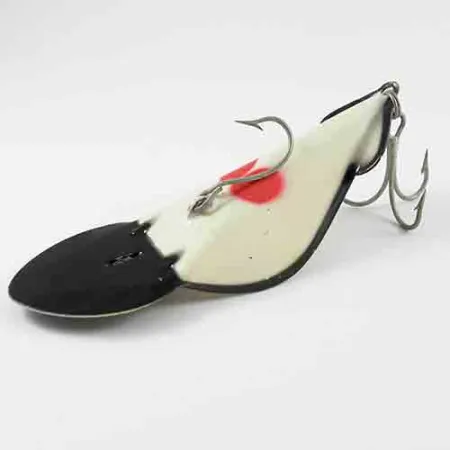 Buck Perry Spoonplug, білий/чорний, 28 г, блесна коливалка (колебалка) #2914