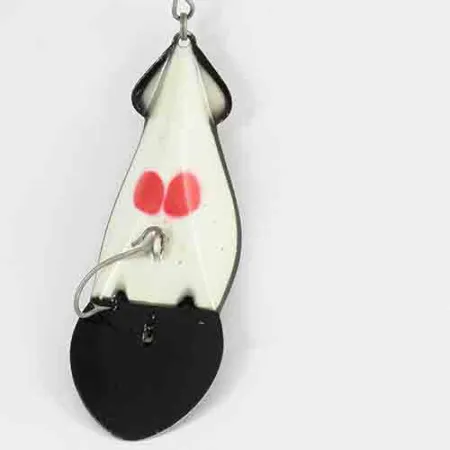 Buck Perry Spoonplug, білий/чорний, 28 г, блесна коливалка (колебалка) #2914