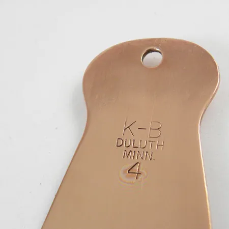 K-B Bait K-B Spoon 4, мідь, 40 г, блесна коливалка (колебалка) #2930