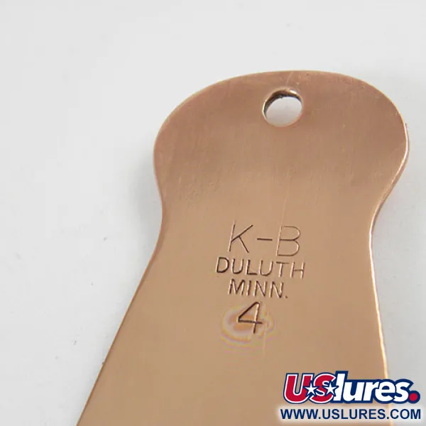 K-B Bait K-B Spoon 4, мідь, 40 г, блесна коливалка (колебалка) #2930