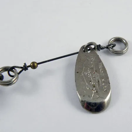 Prescott Spinner, нікель, 4 г, блешня оберталка (вертушка) #2933