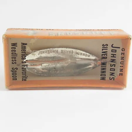 Незачіпляйка Johnson Silver Minnow, срібло, 5 г, блесна коливалка (колебалка) #2934