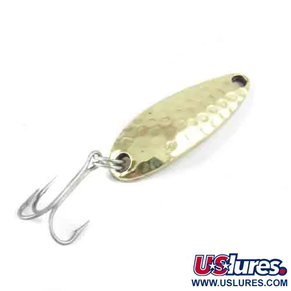 Luhr Jensen Krocodile, Карбована латунь, 9 г, блесна коливалка (колебалка) #2964