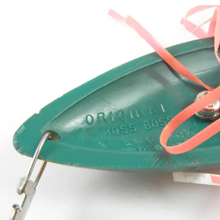 Swamp Fox Незачіпляйка Original Moss Boss, Frog (зелений/жовтий), 8,5 г, блесна коливалка (колебалка) #2969