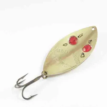 Hofschneider Red Eye Wiggler, латунь, 21 г, блесна коливалка (колебалка) #2994
