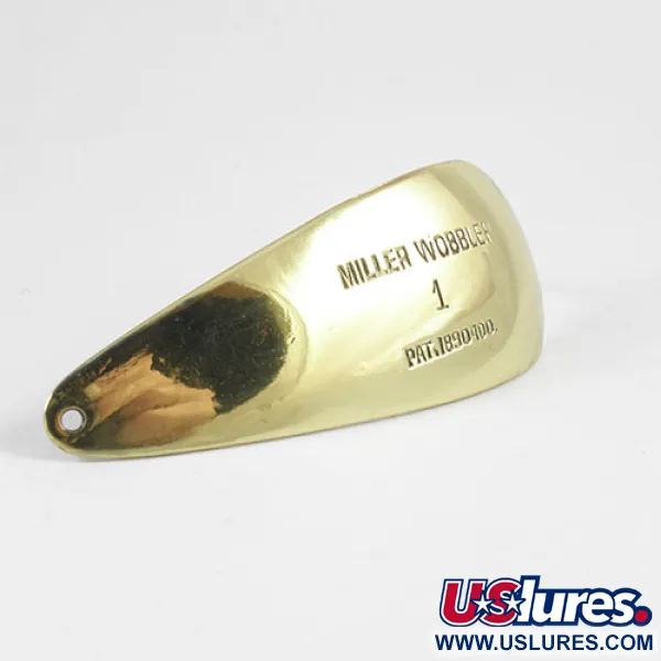  Незачіпляйка Miller Wobbler, золото, 14 г, блесна коливалка (колебалка) #2995