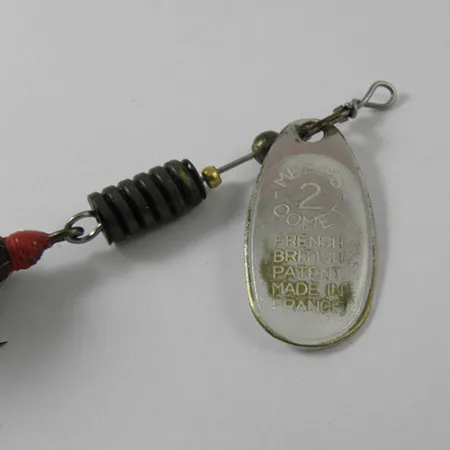 Mepps Comet 2, нікель, 4,5 г, блешня оберталка (вертушка) #3005