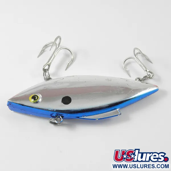 Bill Lewis Rat-L-Trap, синій/срібло, 14 г, воблер #3008