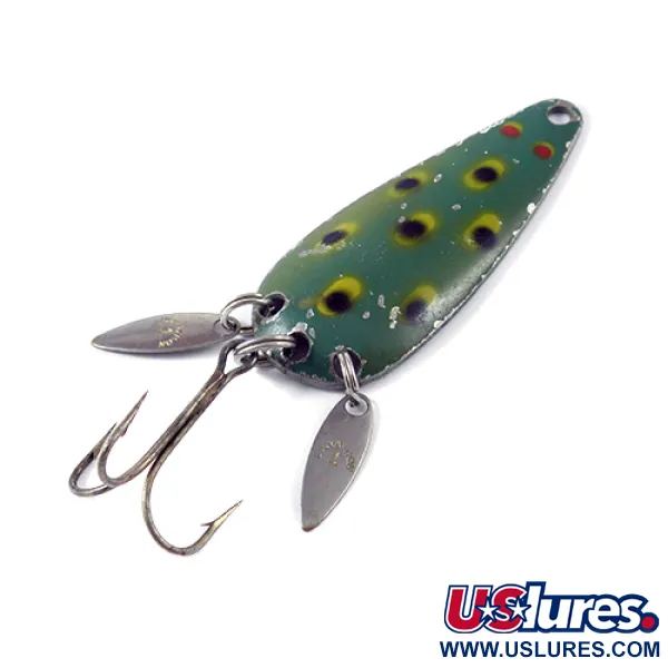 Marathon Bait Company Marathon, Frog (зелений/жовтий/нікель), 12 г, блесна коливалка (колебалка) #3016