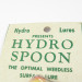 Hydro Lures Незачіпляйка Hydro Spoon, жовтий, 14 г, воблер #20160
