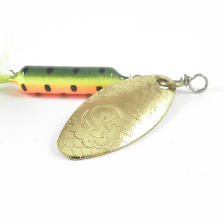 Yakima Bait Worden’s Original Rooster Tail, Fire Tiger/латунь, 7 г, блесна коливалка (колебалка) #3020