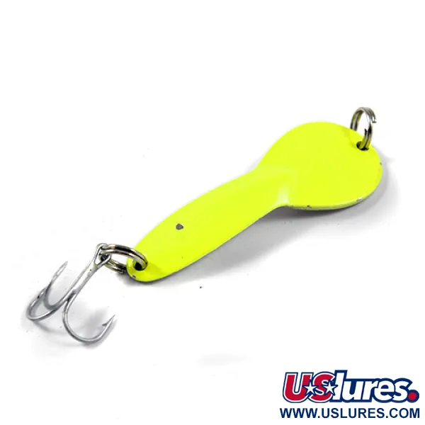 Acme Dazzler #2, жовтий/нікель, 7 г, блесна коливалка (колебалка) #3021
