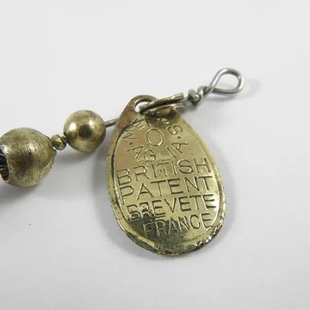 Mepps Aglia 0, латунь, 2,5 г, блешня оберталка (вертушка) #3026