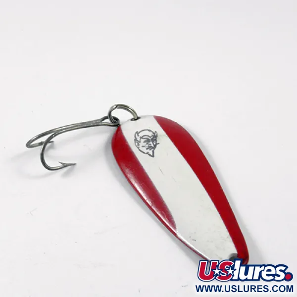 Eppinger Dardevle Imp 3037, червоний/білий/нікель, 11 г, блесна коливалка (колебалка) #3037