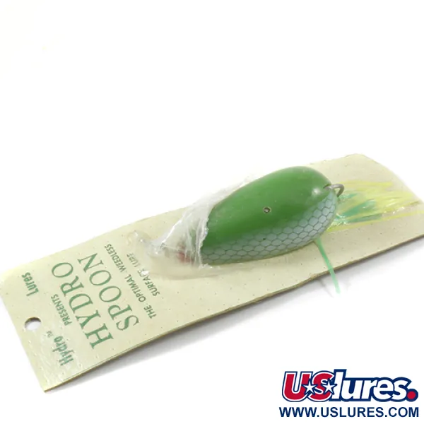 Hydro Lures Незацепяйка Hydro Spoon, зелений, 17 г, блесна коливалка (колебалка) #3038