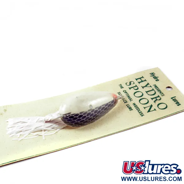 Hydro Lures ​Незачіпляйка Hydro Spoon, білий/сірий, 14 г, воблер #14440