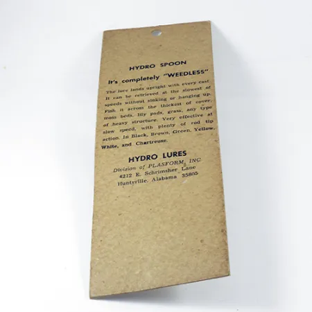 Hydro Lures Незачіпляйка Hydro Spoon, 11 г, блесна коливалка (колебалка) #14443