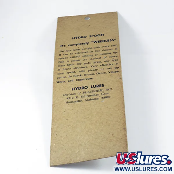 Hydro Lures Незачіпляйка Hydro Spoon, , 11 г, воблер #14443