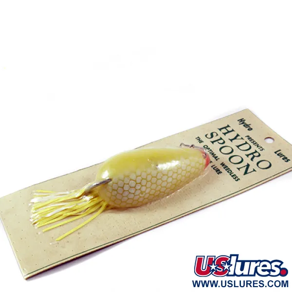 Hydro Lures Незачіпляйка Hydro Spoon, жовтий, 17 г, блесна коливалка (колебалка) #3041