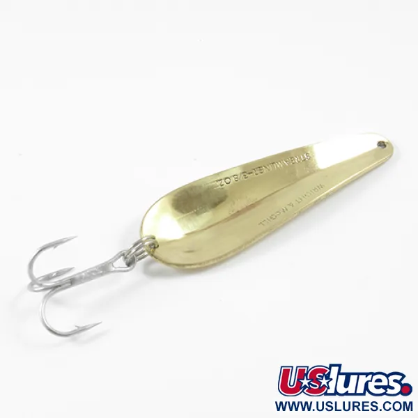  Wright & McGill Streamliner, золото, 11 г, блесна коливалка (колебалка) #3056