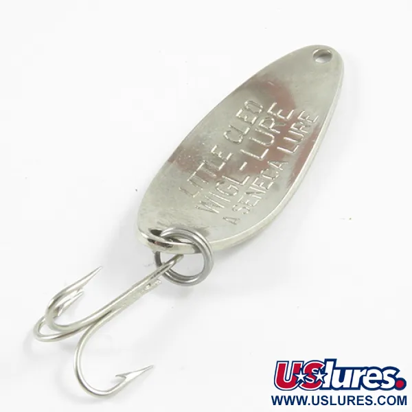 Seneca Little Cleo, нікель, 7 г, блесна коливалка (колебалка) #3069