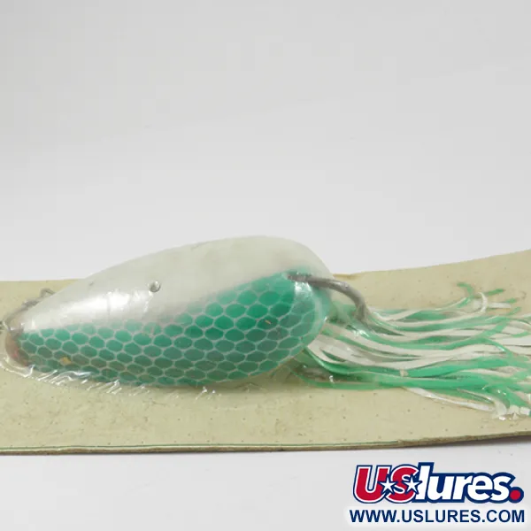 Hydro Lures Незачіпляйка Hydro Spoon, білий/зелений, 17 г, блесна коливалка (колебалка) #3074