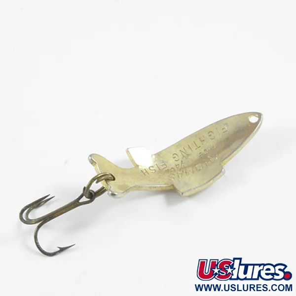  Thomas Fighting fish, золото, 7 г, блесна коливалка (колебалка) #3086