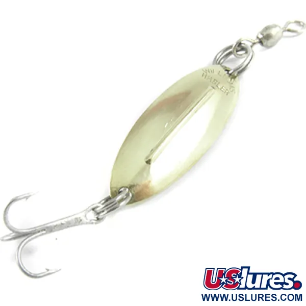 Williams Wabler W20, золото, 2,5 г, блесна коливалка (колебалка) #3088