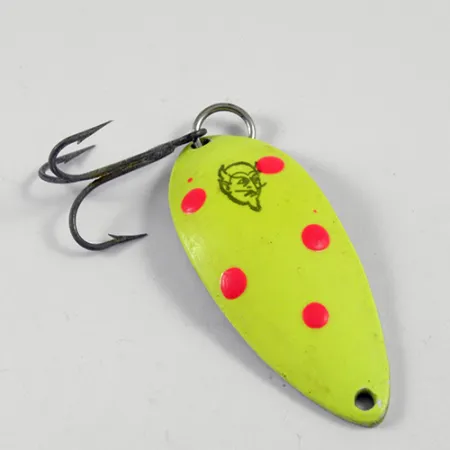 Eppinger Dardevle Devle-Dog 7700, жовтий/червоний/нікель, 14 г, блесна коливалка (колебалка) #3095