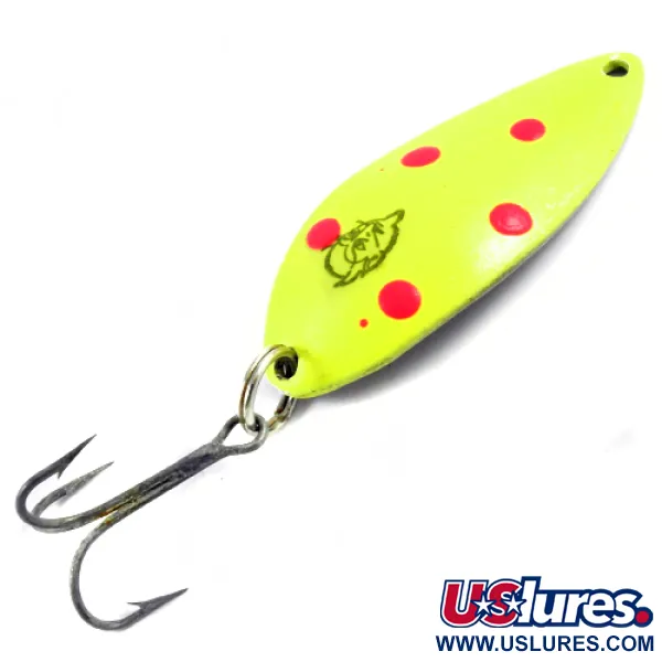 Eppinger Dardevle Devle-Dog 7700, жовтий/червоний/нікель, 14 г, блесна коливалка (колебалка) #3095