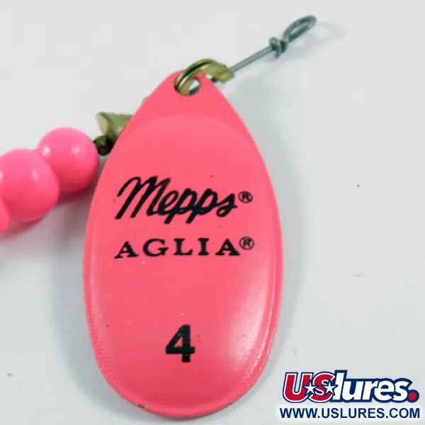 Mepps Aglia Hot Pink 4 Dressed (хвіст з хутра оленя)
