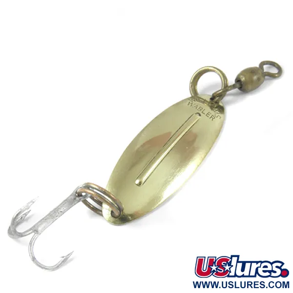Williams Wabler W20, золото, 2,5 г, блесна коливалка (колебалка) #3103