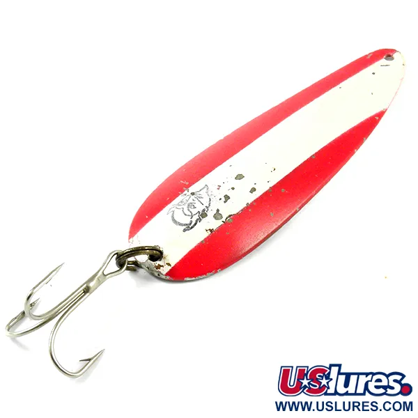 Eppinger Dardevle, білий/червоний/нікель, 28 г, блесна коливалка (колебалка) #3113
