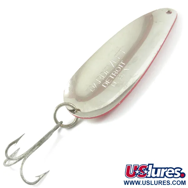 Eppinger Dardevle Dardevlet, червоний/білий/нікель, 21 г, блесна коливалка (колебалка) #3114