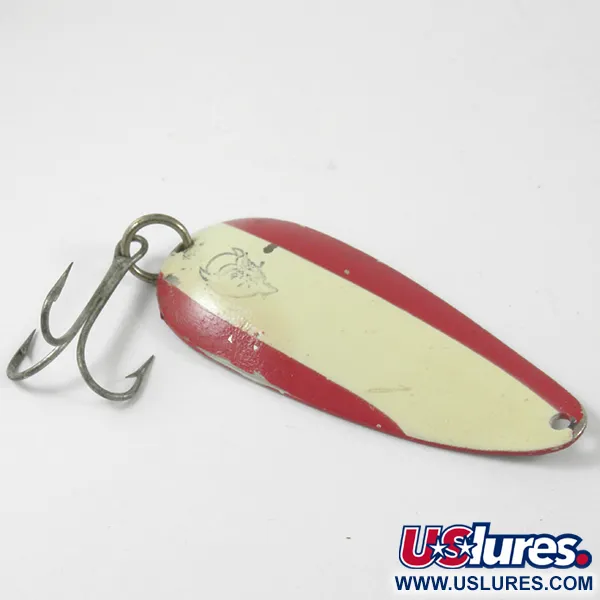 Eppinger Dardevle Dardevlet, червоний/білий/нікель, 21 г, блесна коливалка (колебалка) #3114