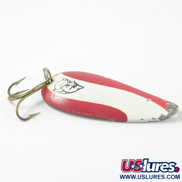 Eppinger Dardevle Spinnie, червоний/білий/нікель, 9 г, блесна коливалка (колебалка) #3115