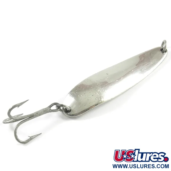 Luhr Jensen Krocodile DIE #4, нікель, 17 г, блесна коливалка (колебалка) #3116