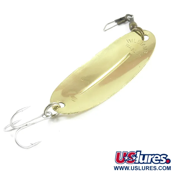  Williams Wabler W50, золото, 14 г, блесна коливалка (колебалка) #3120