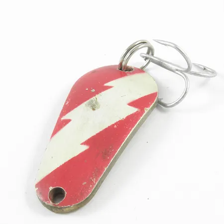 Other Boyle's Sunbeam Delux Wobbler, червоний/білий/латунь, 9,5 г, блесна коливалка (колебалка) #3122