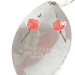  Herter's Glass Eye Spoon, нікель/червоні очі, 25 г, блесна коливалка (колебалка) #3129