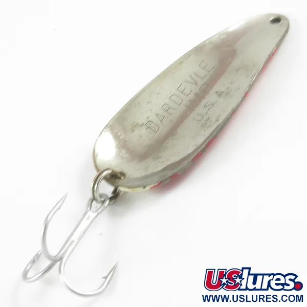 Eppinger Dardevle Imp, червоний/білий/нікель, 11 г, блесна коливалка (колебалка) #3131