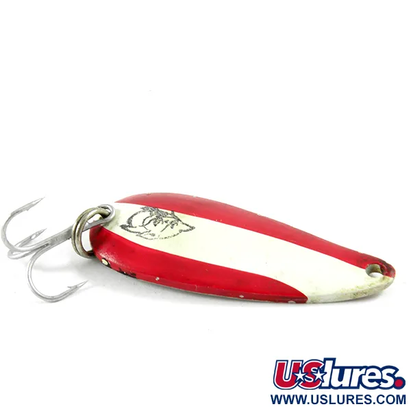 Eppinger Dardevle Spinnie, червоний/білий/нікель, 9 г, блесна коливалка (колебалка) #3132