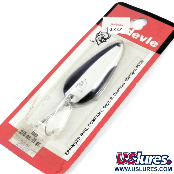 Eppinger Dardevle Imp, червоний/білий/чорний, 11 г, блесна коливалка (колебалка) #3138