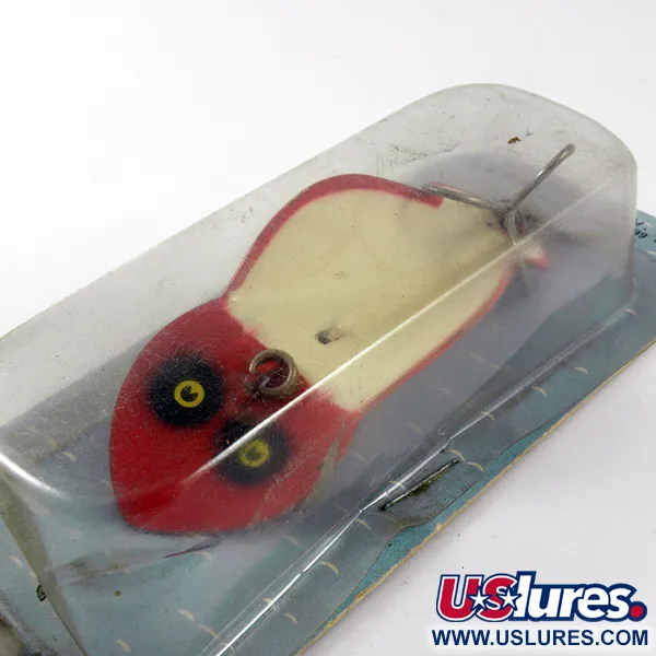 Buck Perry Spoonplug, червоний/білий, 17 г, блесна коливалка (колебалка) #3142